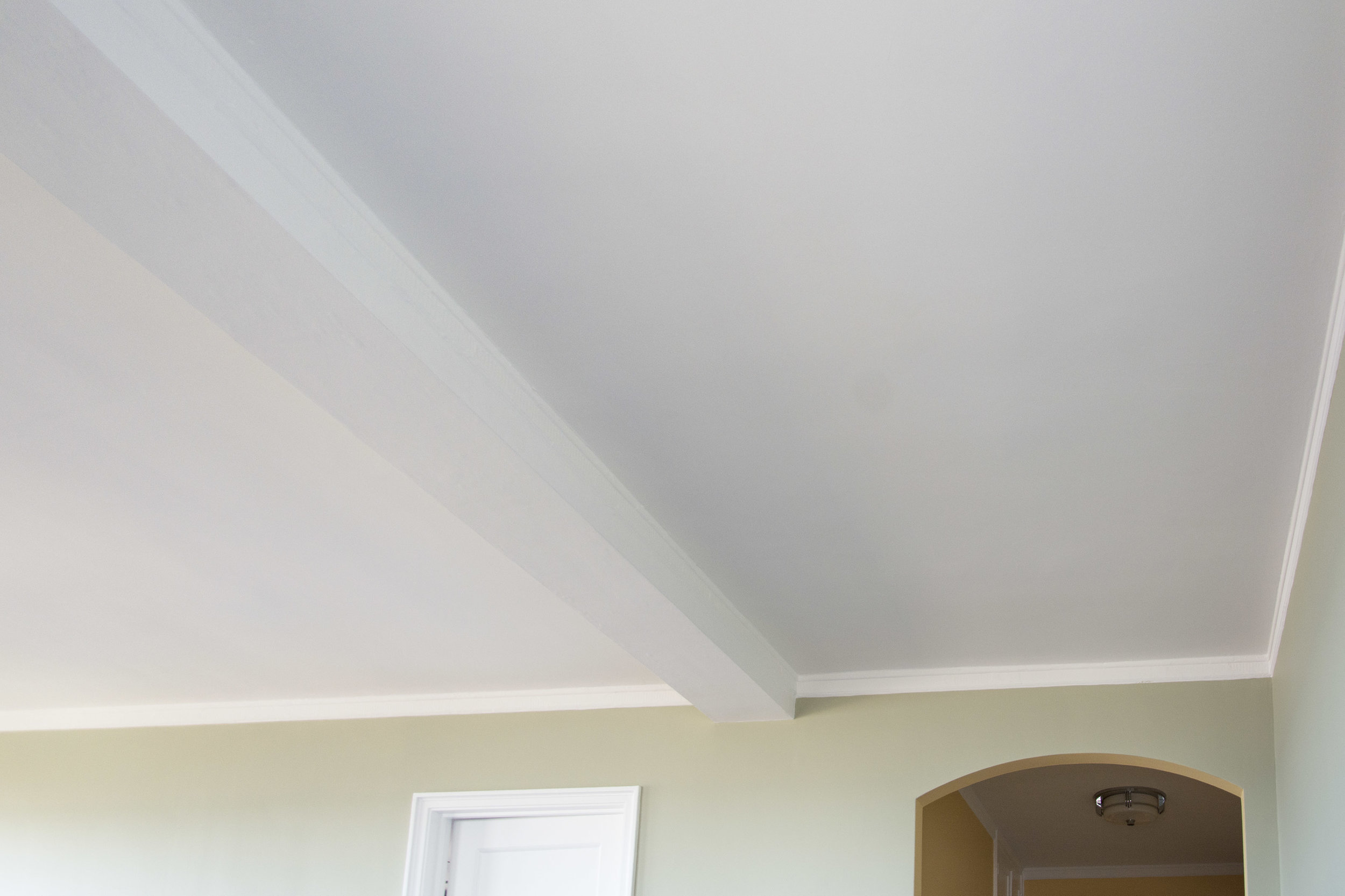  Figure 8 Painting ceiling repair interior update 