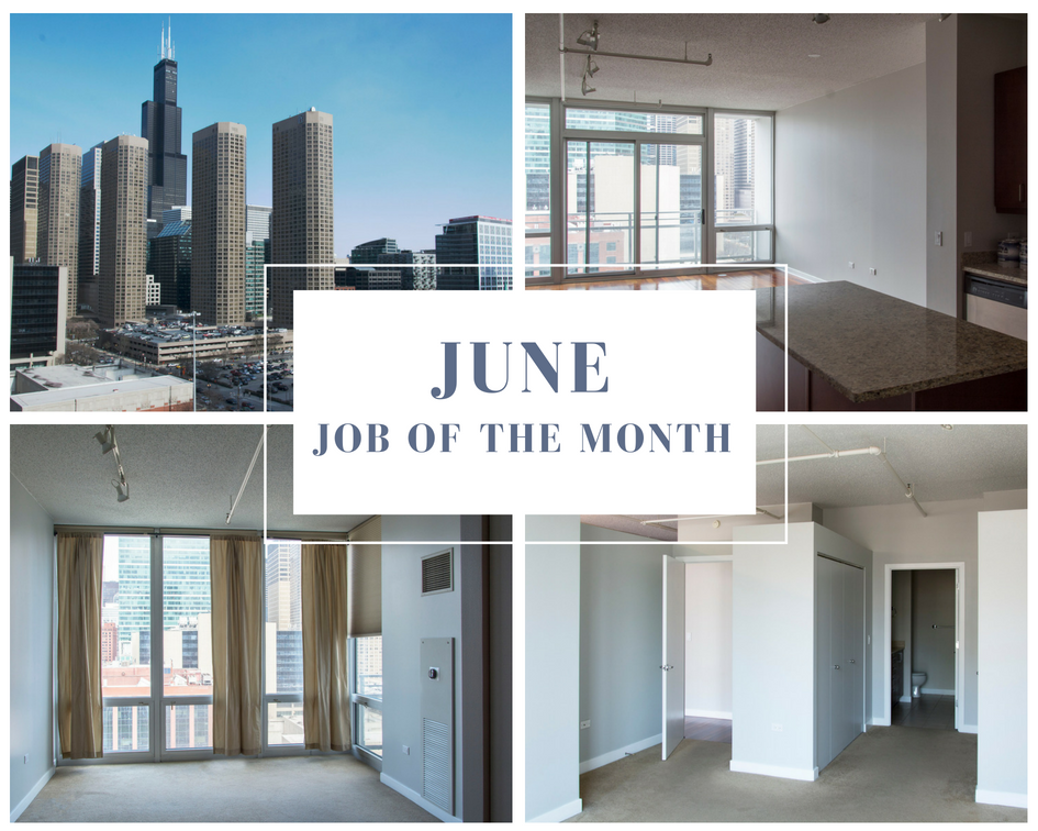  Figure 8 Painting Job of the month Chicago interior painting  