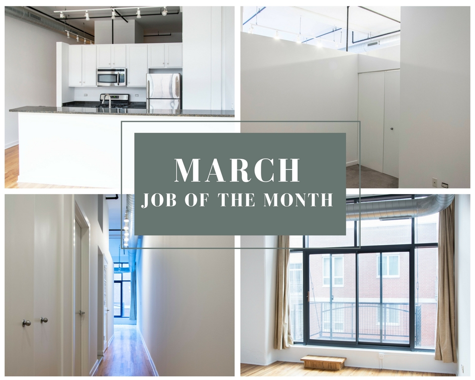  Figure 8 Painting Job of the Month Apartment transformation 